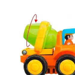 ماشین ميکسر قدرتي هولي تويز huile toys رنگ نارنجی