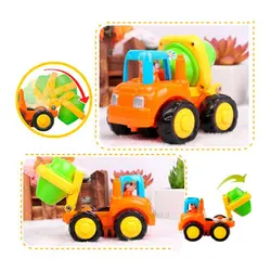 ماشین ميکسر قدرتي هولي تويز huile toys رنگ نارنجی