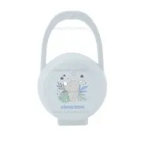 قاب پستانک طرح کرگدن رنگ آبی کیکابو Kikkaboo