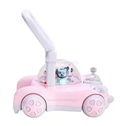 واکر حباب دار رنگ صورتي برند +ab