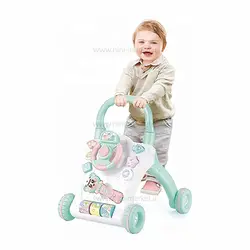 واکر موزيکال رنگ سفيد سبز فانی بیبی Funny baby
