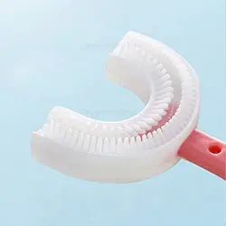 مسواک چرخشی رنگ صورتی برند خارجی