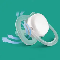 پستانک تکی الترا ایر 6- 18 ماه طرح فیل صورتی اونت Avent (فاقد جعبه)