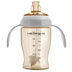 لیوان آبمیوه خوری 280 میل رنگ آبی هی اور شی Heorshe