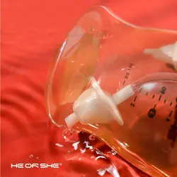 لیوان آبمیوه خوری 280 میل رنگ آبی هی اور شی Heorshe