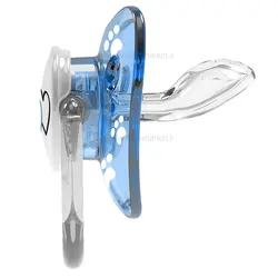 پستانک طرح قلب رنگ سرمه ای 6-18 ماه دکتر براونز Drbrown (فاقد جعبه)