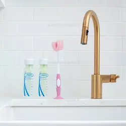 شیشه شور رنگ صورتی دکتر براونز Drbrowns