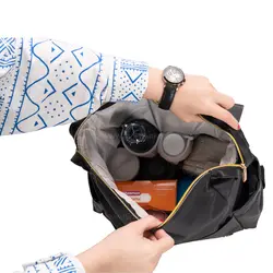 ساک لوازم کوله مدل کرستین رنگ طوسی دیور Dior
