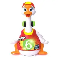 اردک رقاص ساکسیفون رنگ قرمز هولی تویز Hulie toys