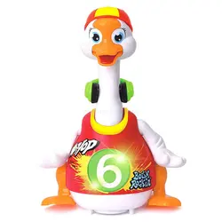 اردک رقاص ساکسیفون رنگ قرمز هولی تویز Hulie toys