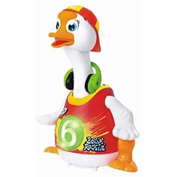 اردک رقاص ساکسیفون رنگ قرمز هولی تویز Hulie toys