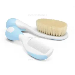 شانه و برس رنگ آبی چیکو Chicco