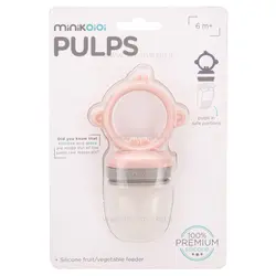 پستانک میوه خوری رنگ صورتی مینیک اوی اوی Minik Oioi