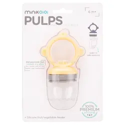 پستانک میوه خوری رنگ زرد مینیک اوی وای Minik Oioi