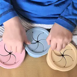 لیوان دو کاره سیلیکونی رنگ قهوه ای مینیک اوی اوی Minik Oioi