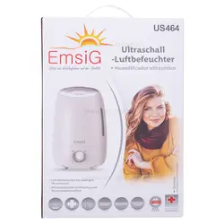 دستگاه بخور سرد التراسونیک 4.8 لیتر مدل Us464 رنگ سفید امسیگ Emsig
