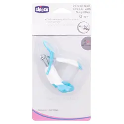 ناخنگیر ذره بین دار رنگ آبی چیکو Chicco