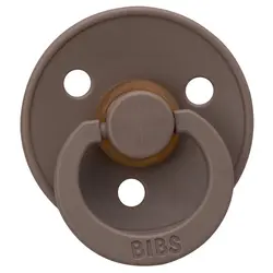 پستانک تکی لاتکس سایز 6 -18 ماه رنگ قهوه ای فاقد جعبه  بیبز Bibs