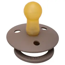 پستانک تکی لاتکس سایز 6 -18 ماه رنگ قهوه ای فاقد جعبه  بیبز Bibs