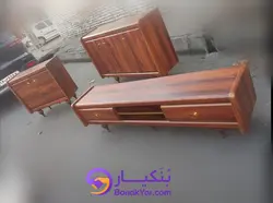 ست میزکنسول ,جاکفشی,میزتلویزیون مدل بلوط