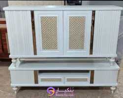 ست میزکنسول و میزتلویزیون و جاکفشی حصیری
