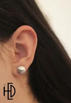 گوشواره نقره ای خاص
