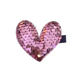 گیره انبری پولکی طرح قلب در 5 رنگ مختلف