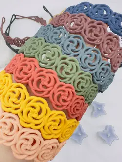 تل سر گل رز شمعی