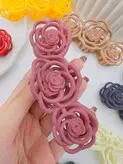 کلیپس روزانه گل رز شمعی
