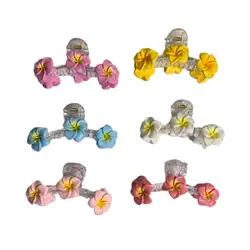 کلیپس شفاف گل پلومریا