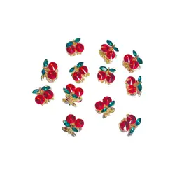 مینی کلیپس کریستالی آلبالویی (گیلاسی)