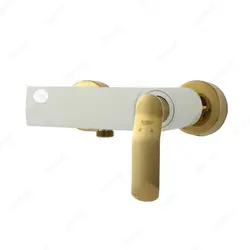 ست شیرآلات راسان مدل آوات شیری طلایی