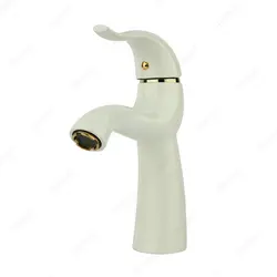 ست شیرآلات راسان مدل اکتاو شیری طلایی