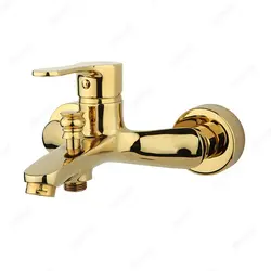 ست شیرآلات راسان مدل صدف طلایی