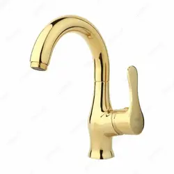 ست شیرآلات راسان مدل صدف طلایی