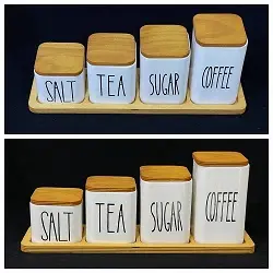 پاسماوری 4 تایی سرامیکی درب چوب استنددار چوب - فروشگاه کریستال فروزان | Forozan Crystal