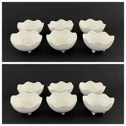 کاسه ترشی(عسل)رنگی 3 پایه - فروشگاه کریستال فروزان | Forozan Crystal