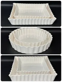 تارت مستطیل بزرگ (مقاوم) - فروشگاه کریستال فروزان | Forozan Crystal