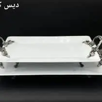 دیس38فلت دسته پیوترتقدیس(رولت خوری) - فروشگاه کریستال فروزان | Forozan Crystal