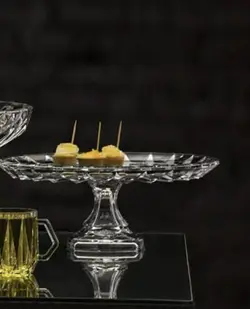 میوه خوری کاسه پایدار نیم گود مودنا ساکورا - فروشگاه کریستال فروزان | Forozan Crystal