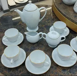 شیرخوری صبحانه خوری 17 پارچه - فروشگاه کریستال فروزان | Forozan Crystal