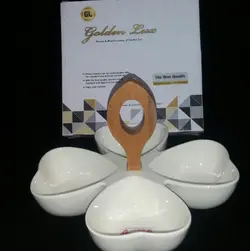 اردو خوری 4قلب - فروشگاه کریستال فروزان | Forozan Crystal