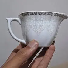 سس خوری نیلوفری مارگاریتا چینی مقصود - فروشگاه کریستال فروزان | Forozan Crystal