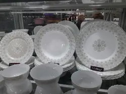 کاسه ماست خوری ارکوپال گل148 انتیا پارس اپال درجه یک - فروشگاه کریستال فروزان | Forozan Crystal
