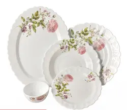 سرویس 6 نفره ارکوپال آریل صورتی درجه یک برند ایروپال25پارچه - فروشگاه کریستال فروزان | Forozan Crystal