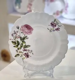 سرویس 6 نفره ارکوپال آریل صورتی درجه یک برند ایروپال25پارچه - فروشگاه کریستال فروزان | Forozan Crystal