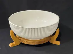 کاسه گرد209تایماز شیاردار زیرچوب(پلی وود روس)میوه گز اجیل خورشت سالاد خوری - فروشگاه کریستال فروزان | Forozan Crystal