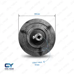 بلوور کولرگازی طول 100*710 شفت بیرون 1 سانتی متر | فروشگاه اینترنتی کول یدک