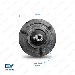 بلوور کولرگازی طول 100*870 mm شفت بیرون 1 سانتی متر | فروشگاه اینترنتی کول یدک