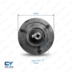 بلوور کولرگازی طول 95*580 mm شفت بیرون 1 سانتی متر | فروشگاه اینترنتی کول یدک